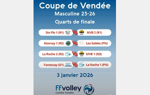 Coupe de Vendée Senior Masculin