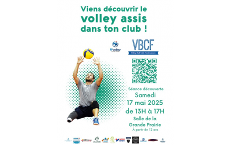 VOLLEY ASSIS Samedi 17 mai de 13h à 17h 